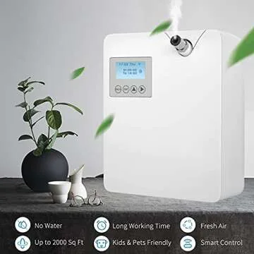 JCLOUD Smart Scent Air Machine with Cold-Air Tech for Home, Hotel Scent Diffuser, Waterless Essentia...