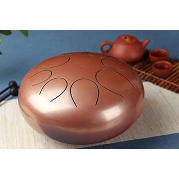 Unique Steel Tongue Drum with Travel Bag - Ideal Gift