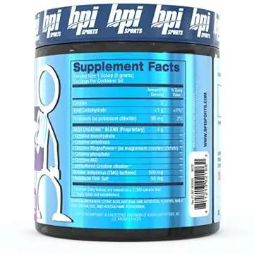 BPI Sports Best Creatine - Strength and Endurance Formula