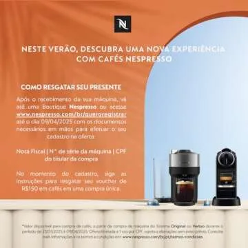 Nespresso Vertuo Pop Pacific Blue 220V Coffee Maker