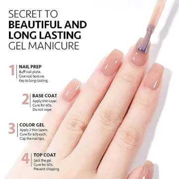 GAOY 16ml Jelly Nude Gel Polish for Nail Art