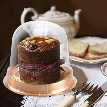 Stylish Clear Plastic Cupcake Container Pack of 25