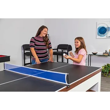 Hathaway 7-FT Multi-Game Pool Table Combo with Dining Top