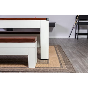 Hathaway 7-FT Multi-Game Pool Table Combo with Dining Top