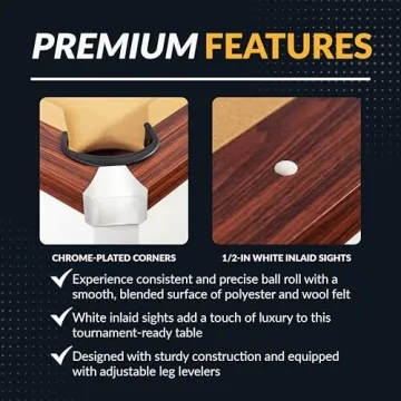 Hathaway 7-FT Multi-Game Pool Table Combo with Dining Top