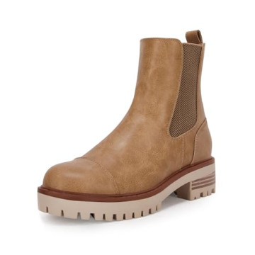Chic Women's Chelsea Boots with Platform & Chunky Block Heel
