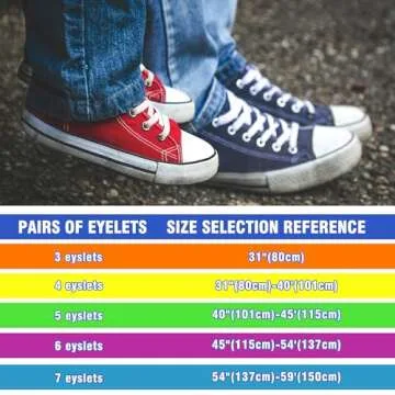 Auihiay 24 Pairs 54" Flat Colored Shoelaces Shoestrings for Sneakers Skate Shoes Sport Shoes Boots