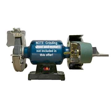 MultiTool Grinders 2'' x 36'' Belt, 7'' Grinder Disc Attachment + Miter Table