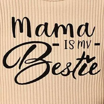 CETEPY 3-6 Months Baby Girl Clothes Newborn Romper Ruffle Sleeve Short Jeans Skirt with Headband Infant Outfits Set Sunflower Leopard 3-6 Months