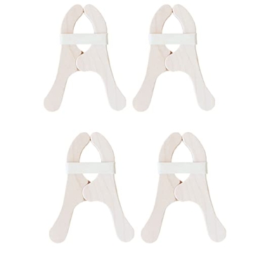 Wooden Play Clips for Kids - Imaginative Fort Building Fun