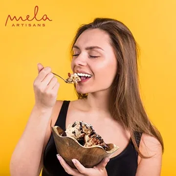 Handcrafted Wooden Scalloped Bowl | Rustic Charm & Style