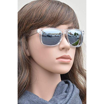 Shop PZ Clear Frame Polarized Sunglasses - UV400 Protection