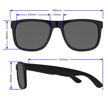Shop PZ Clear Frame Polarized Sunglasses - UV400 Protection