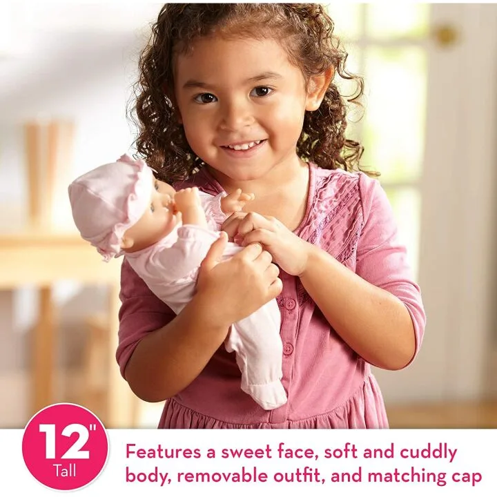 Soft Body Baby Doll for Toddlers - Jenna 12"