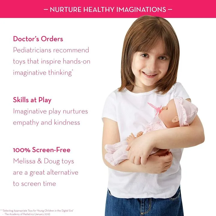 Soft Body Baby Doll for Toddlers - Jenna 12"