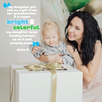 Wooden Learning Walker for Toddlers - Adjustable Speed & Fun Activities