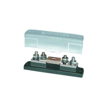 Reliable Blue Sea Systems 5503 ANL Fuse Block - Heavy-Duty Fuse Protection with Cover