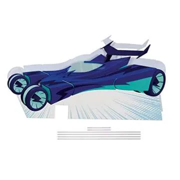 Disguise PJ Masks Cat Car Adaptive Wheelchair Cover Costume Accessory, Official PJ Masks Rolling Costume for Wheelchair