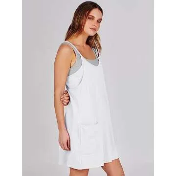 ANRABESS Summer Mini Romper Dress for Active Women