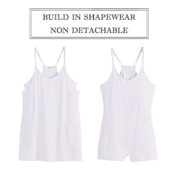 ANRABESS Summer Mini Romper Dress for Active Women