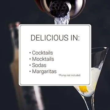 Monin 5 Flavor Classic Cocktail Collection - Natural Syrups