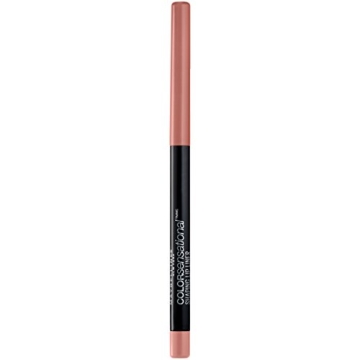 Maybelline Color Sensational Shaping Lip Liner with Self-Sharpening Tip, Totally Toffee, Nude, 1 Count