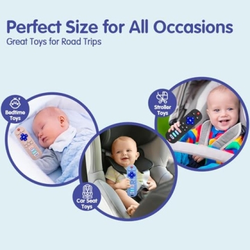 Baby Remote Control Teether Toy Set - Safe Silicone Toy