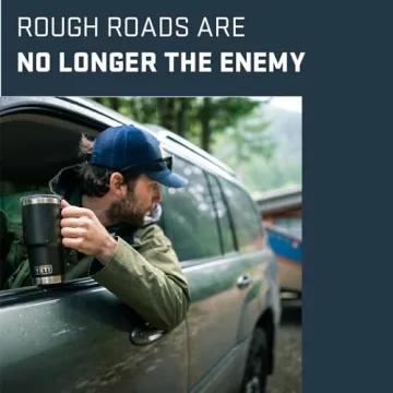 YETI Rambler 20 oz Travel Mug - Stainless Steel & Stronghold Lid