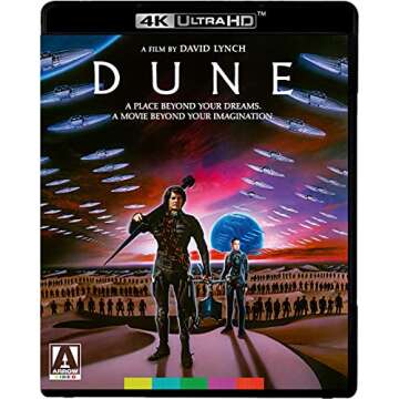 Dune 4K Ultra-HD Blu-ray - Stunning Visuals and Audio