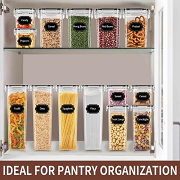 PRAKI Airtight Food Storage Containers Set - 24 PCS