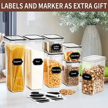 PRAKI Airtight Food Storage Containers Set - 24 PCS