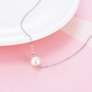 Elegant Single Pearl Choker Necklace - Perfect Gift for Women