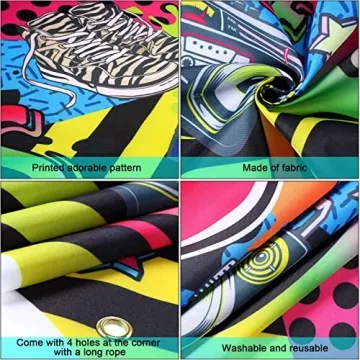 80s Party Decorations I Love 80s Banner for Events