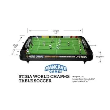 Stiga Soccer Table Game for Endless Indoor Fun