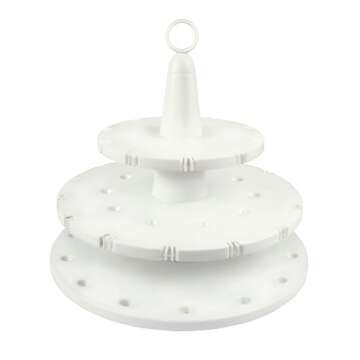 Bakelicious Cake Pop Stand, 24-Notches, 2 Tiered, White