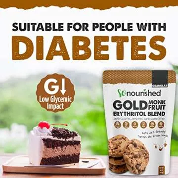 Monk Fruit Erythritol - Zero Calorie Sweetener