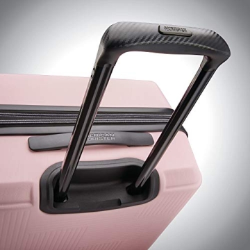 AMERICAN TOURISTER Stratum XLT Expandable Hardside Luggage with Spinner Wheels, Pink Blush, Carry-On 21-Inch