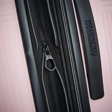 AMERICAN TOURISTER Stratum XLT Expandable Hardside Luggage with Spinner Wheels, Pink Blush, Carry-On 21-Inch