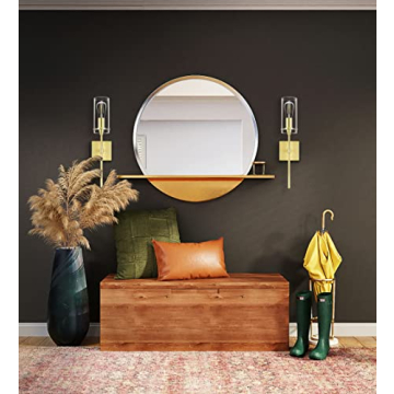 Elegant Gold Wall Sconce Light Fixture for Any Room