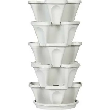 Mr. Stacky 5 Tier Vertical Garden Planter for Home
