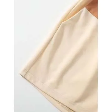 SOLY HUX Women's Casual Elastic Shorts Running High Waisted Color Block Sweat Shorts with Pockets Multicoloured L