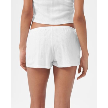 Florence by Mills Cozy Pointelle Sleep Shorts for Women