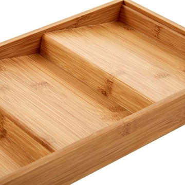 Bamboo 3-Tier Spice Organizer Eco-Friendly Kitchen Storage