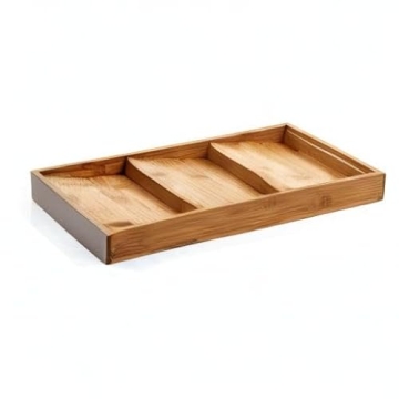 Bamboo 3-Tier Spice Organizer Eco-Friendly Kitchen Storage