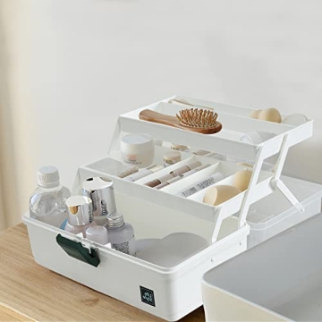 WEWLINE 13-Inch Craft Storage Organizer with Handle