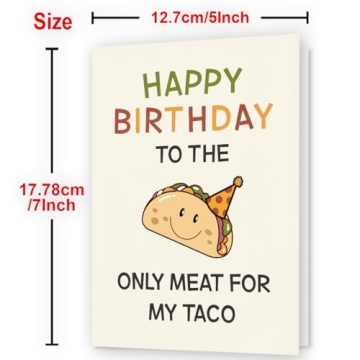 WowBefun Birthday Card for Men - Unique Gift Idea