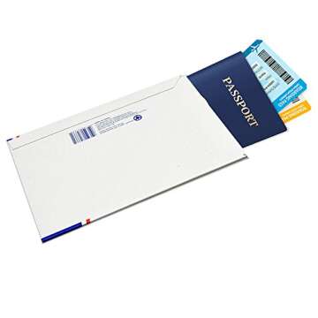 Seal-It Mail & Ship Chipboard Photo/Document Mailer, 5.7 Inches x 8.5 Inches, Pack of 30,White