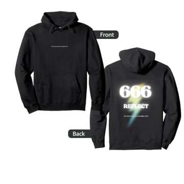 Angel Number 666 Pullover Hoodie - Classic Fit & Comfort