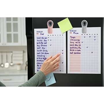 COOK WITH COLOR Bag Clips - Food Clips with Magnet