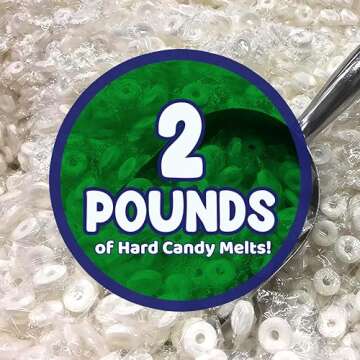 Mint Candy, 2 Pounds Mint Candy - Holiday Candy Individually Wrapped - Hard Mints Candy Melts, Bulk ...